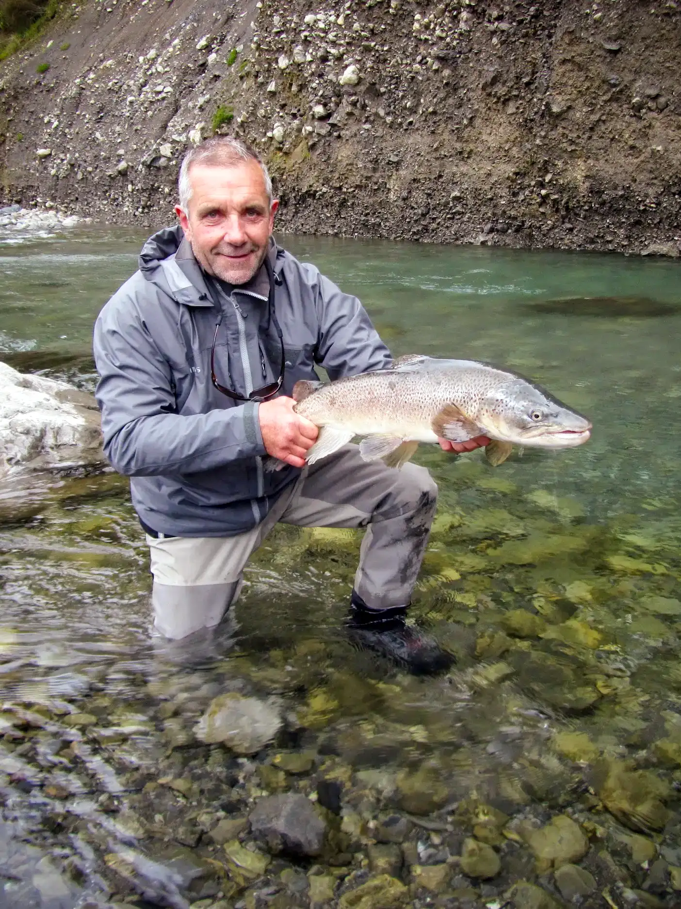 Graeme holding Big Fish